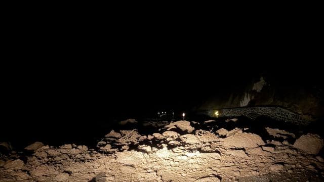 BoluSeben kara yolu heyelan nedeniyle kapandı