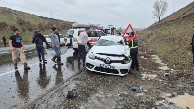 Bingöl'de otomobil devrilip karşı şeride geçti: 1 ölü, 2 yaralı