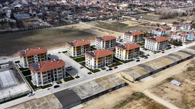 Konya'daki sosyal konutlarda ilk bayram heyecanı