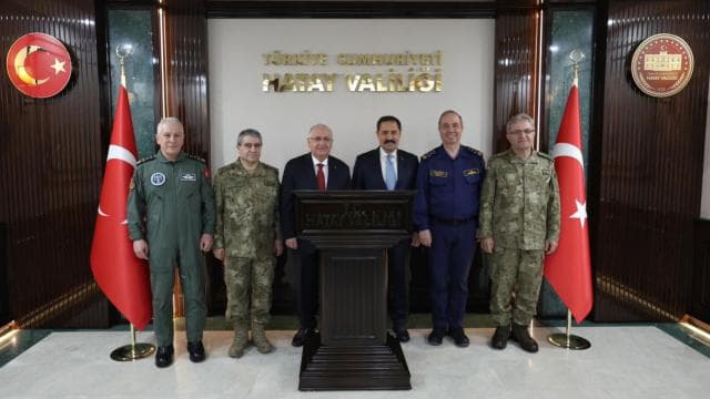 Milli Savunma Bakanı Güler Hatay'da