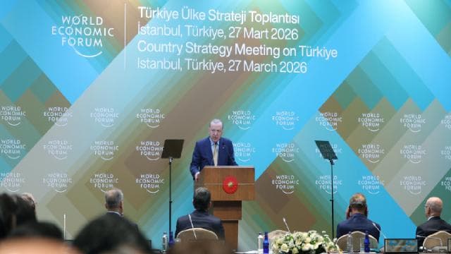 Cumhurbaşkanı Erdoğan Dünya Ekonomik Forumu Türkiye Ülke Stratejisi Toplantısı'na katıldı