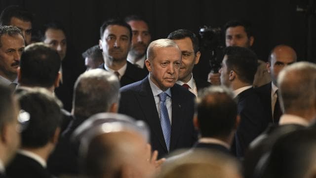 Cumhurbaşkanı Recep Tayyip Erdoğan konuşuyor