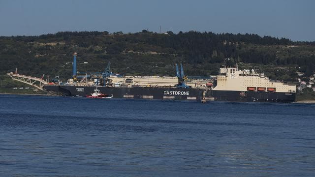 Çanakkale Boğazından dev geçiş