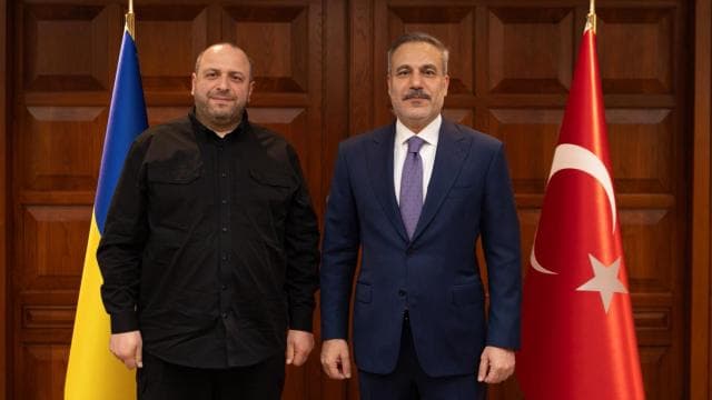 Bakan Fidan, Ukrayna Ulusal Güvenlik Sekreteri Umerov ile görüştü