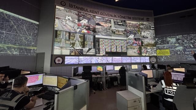 İstanbul 1 Mayıs'ta 35 bin kamerayla izlendi