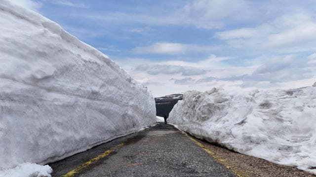 Orduda bahar yerine kış: 4 metrelik karla mücadele