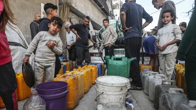 BM: Gazze'deki ailelerin yaklaşık yüzde 60'ı günlük ihtiyaç duydukları temiz suya erişemiyor
