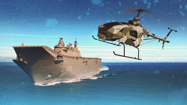 Türkiyenin insansız helikopteri deniz görevlerine de hazır olacak