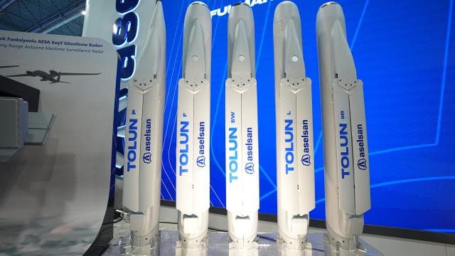 FULMAR 500A AESA ve TOLUN'un 3 farklı varyasyonu görücüye çıktı