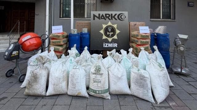 Uyuşturucu operasyonunda 12 milyon hap ele geçirildi