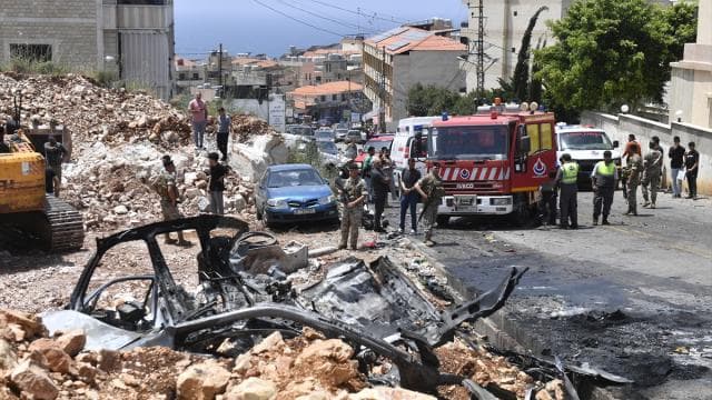 İsrail'in Lübnan'a düzenlediği İHA saldırılarında ölü sayısı 12'ye yükseldi