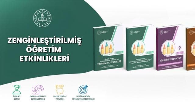 MEB, Zenginleştirilmiş Öğretim Kitaplarını Yayınladı