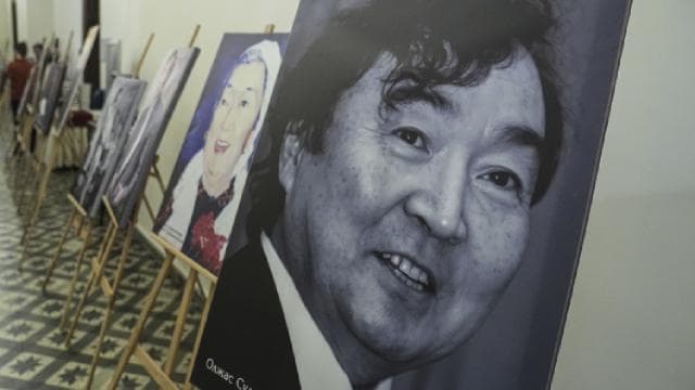 Kazak şair Olcas Süleymenov'un 90. doğum yılı etkinliği yapıldı