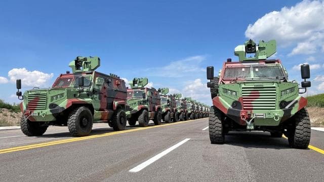 Yenilenen HIZIR zırhlısının ilk teslimatı yapıldı
