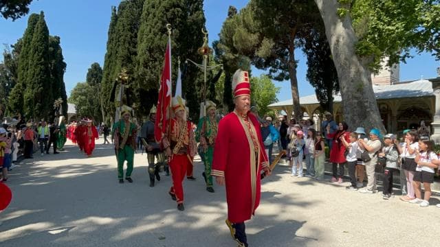 Milli Saraylar'da Mehteran Gösterileri Yeniden Başladı