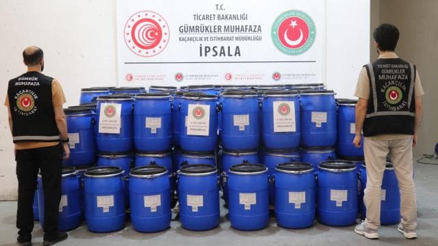 Gümrüklerde 36 ton uyuşturucu yakalandı