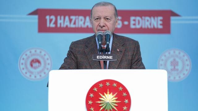 Cumhurbaşkanı Erdoğan, muhalefeti eleştirdi.
