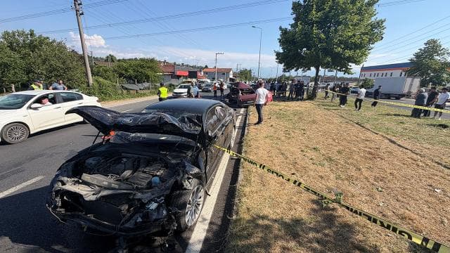 Düzce'de trafik kazasında 1 kişi öldü, AK Parti Milletvekili Ercan Öztürk ve oğlu yaralandı