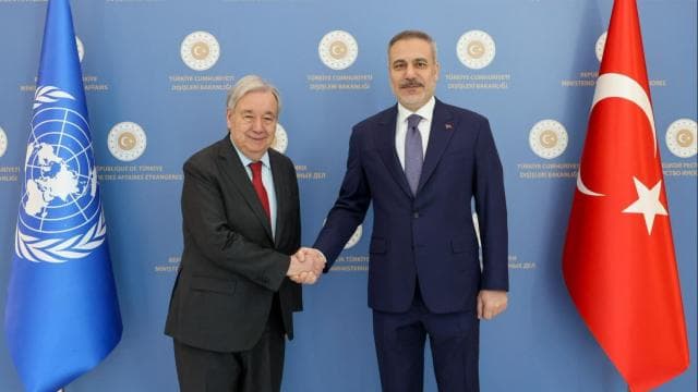 Dışişleri Bakanı Fidan, BM Genel Sekreteri Guterres ile telefonla görüştü