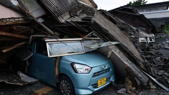 Japonya'daki 7,1 büyüklüğündeki depremde ölü sayısı 14'e ulaştı