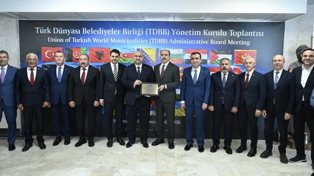 Kerkük Belediyesi Türk Dünyası Belediyeler Birliği'ne katıldı