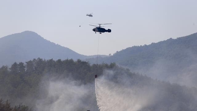 Bakan Yumaklı: Fethiye'deki orman yangını kontrol altına alındı