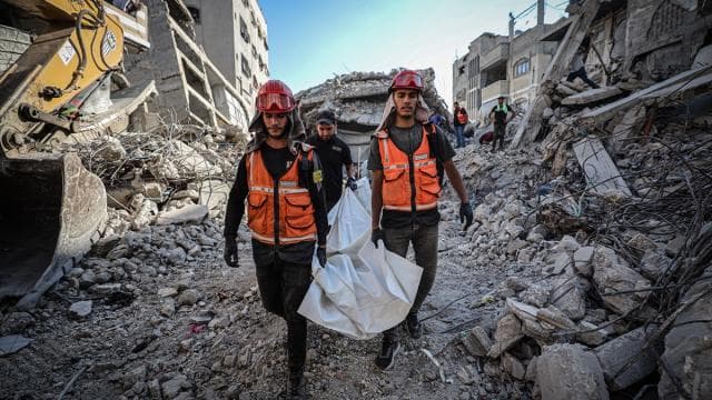 BM: Gazze 2025'te 186 insani yardım çalışanının ölümüne sahne oldu
