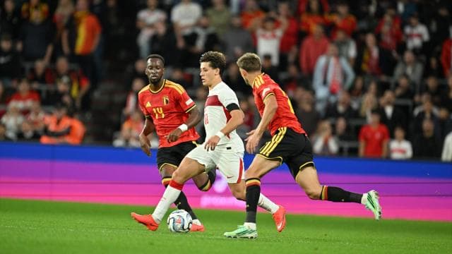 A Milli Futbol Takımımız, Belçika'ya 3-0 yenildi
