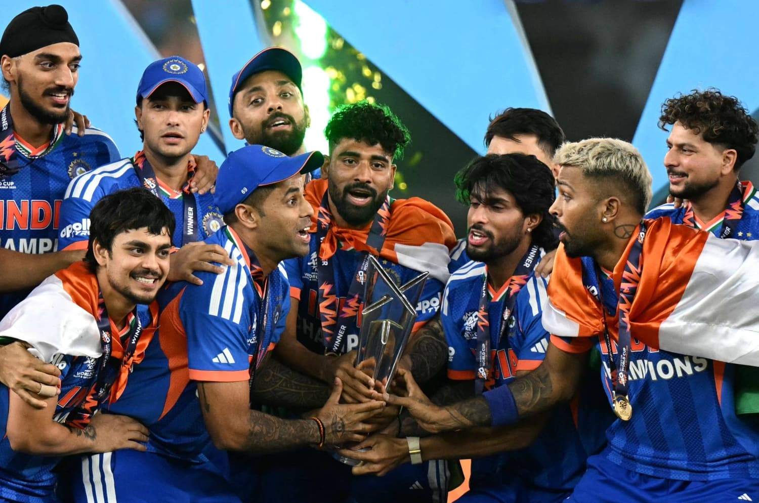'Virtually unbeatable' India wins praise after third T20 World Cup crown