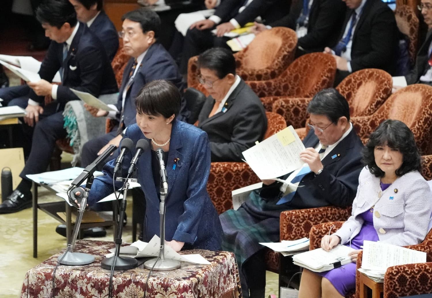 Japan not planning to send minesweepers to Middle East, Takaichi says