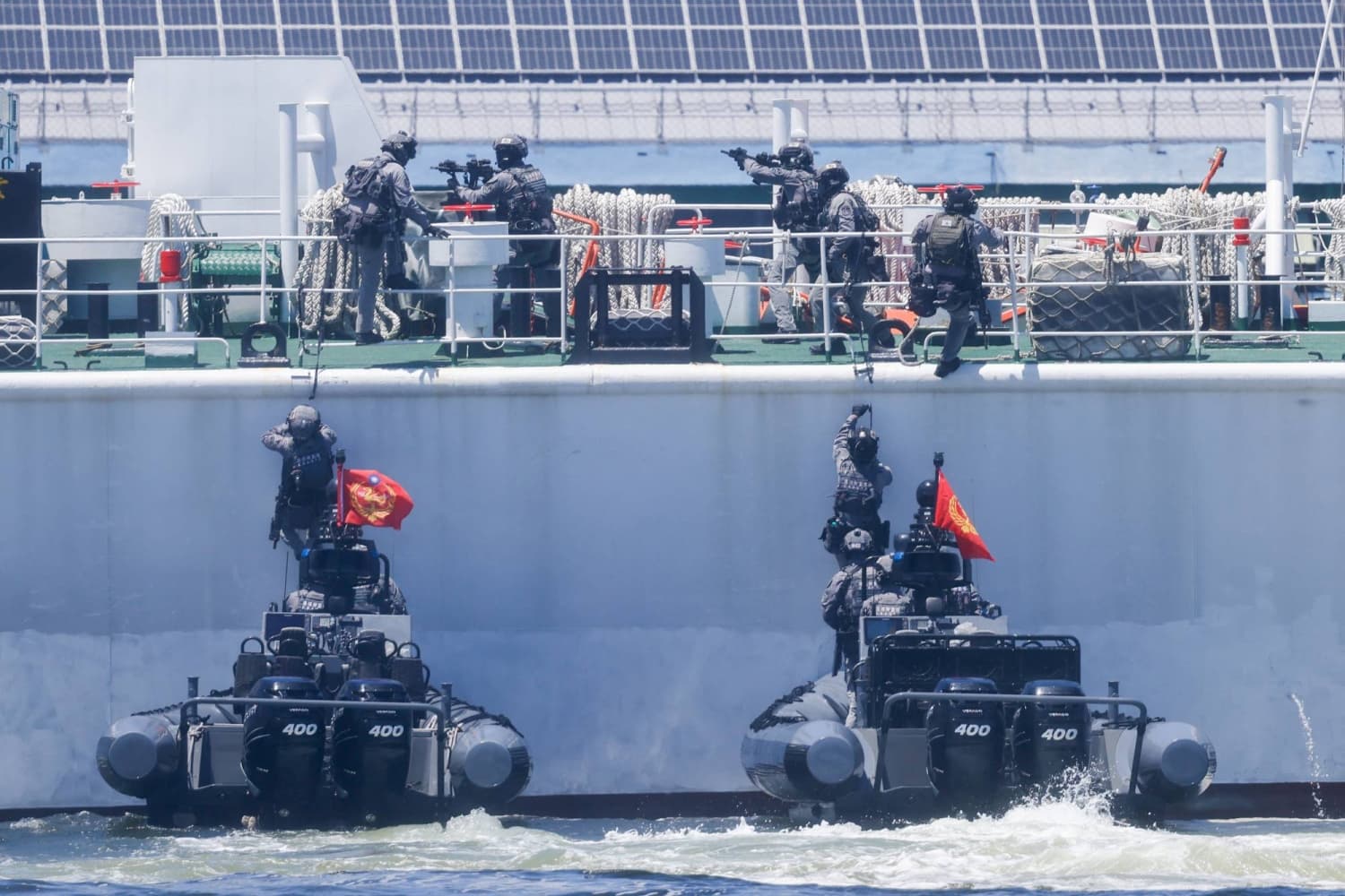 As China rehearses a blockade, Taiwan’s coast guard prepares to push back