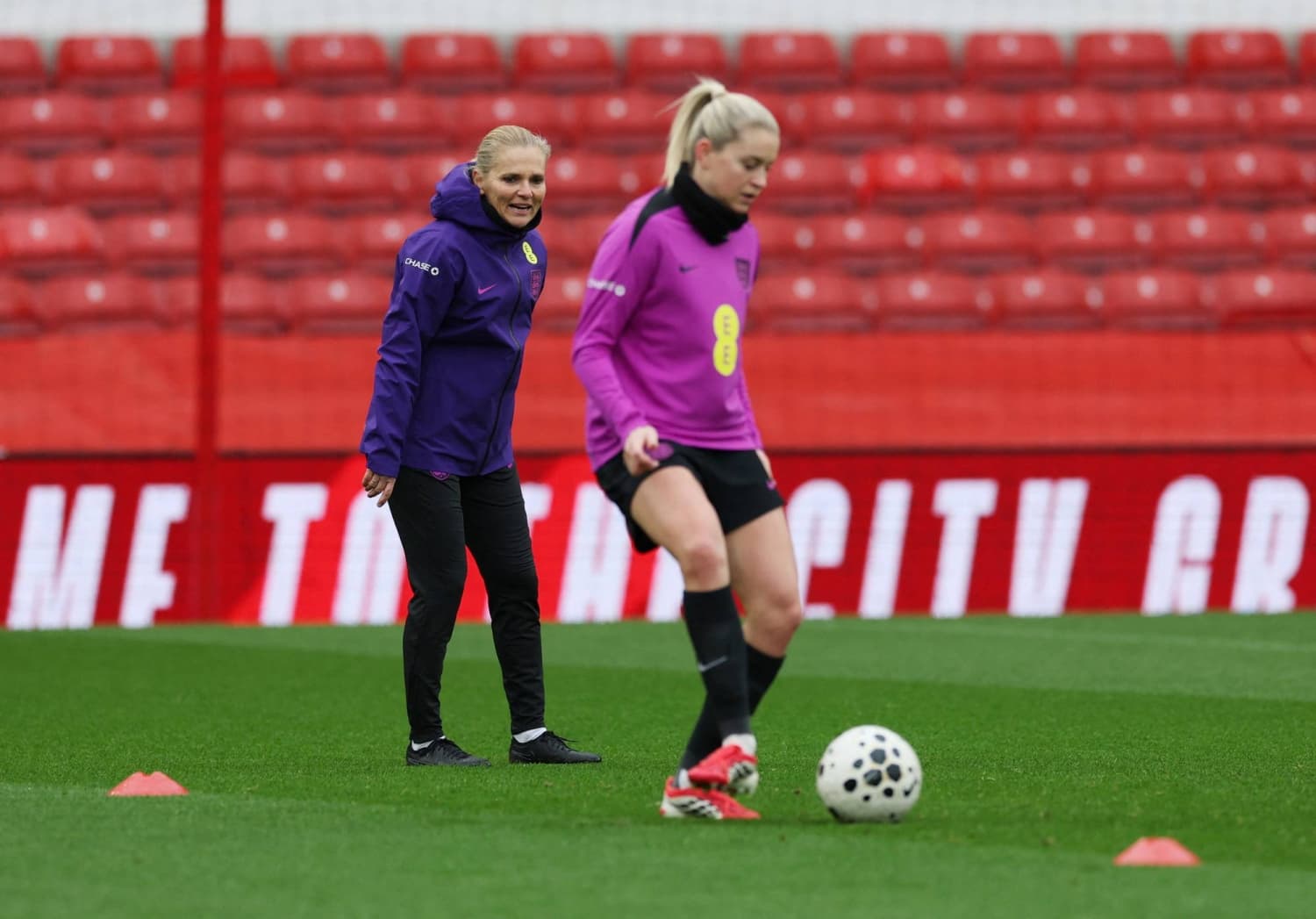 FIFA rules all women's teams must have female managers or assistant coaches