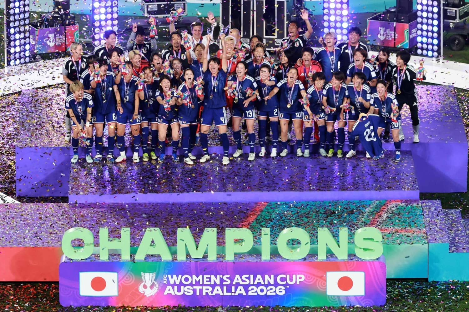 Japan coach hails Nadeshiko character after Asian Cup triumph