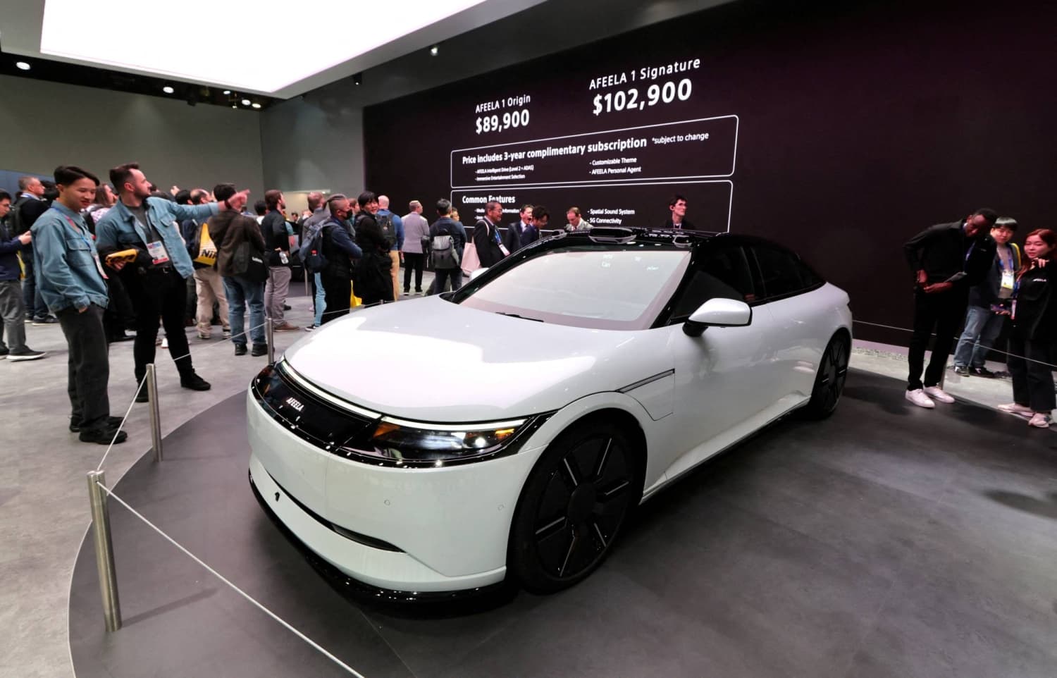 Sony Honda Mobility to end development and sale of EVs