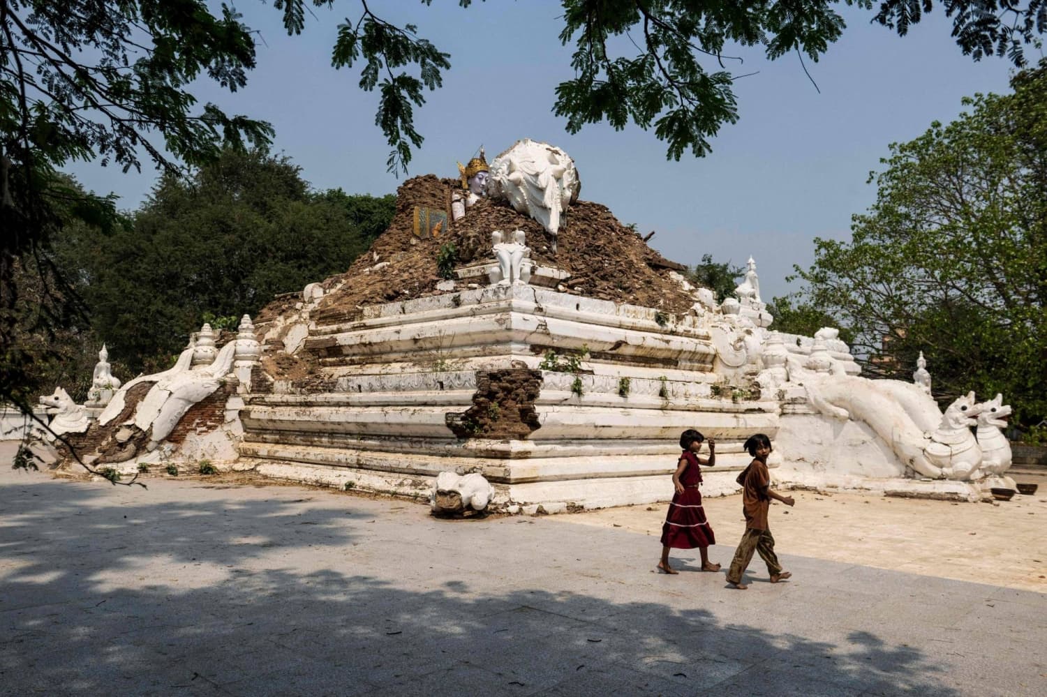 Myanmar’s rebuild stutters year after deadly quake