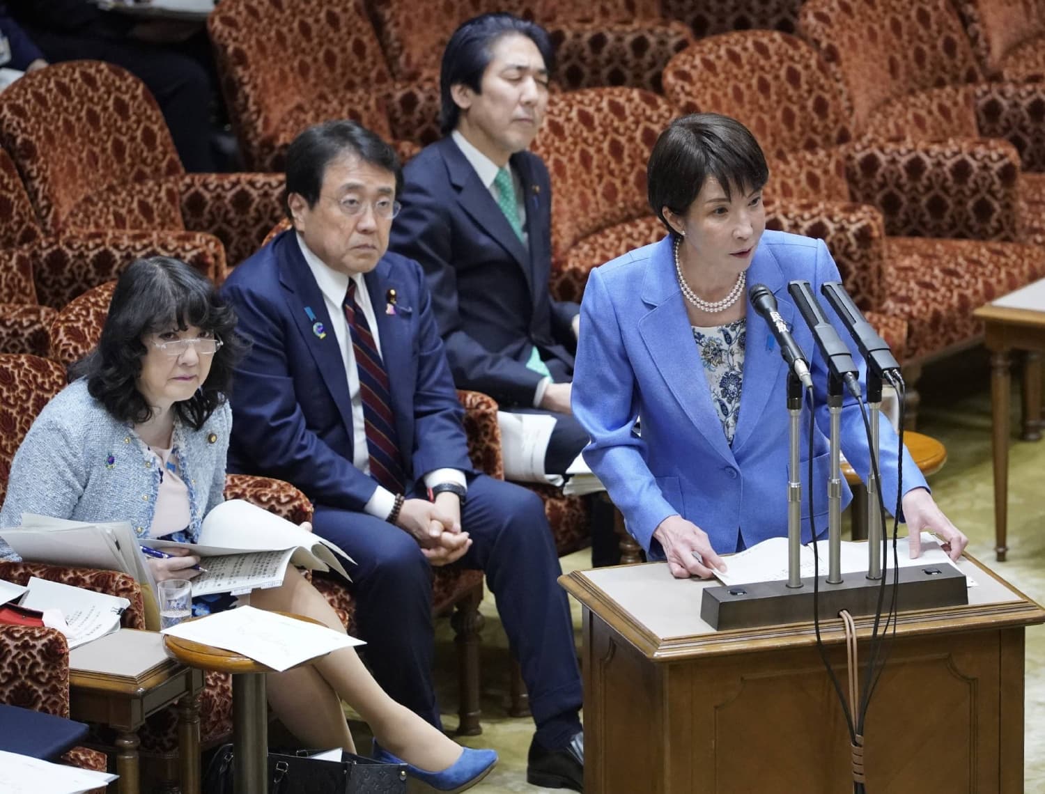 Japan not to impose fuel-saving measures, Takaichi says