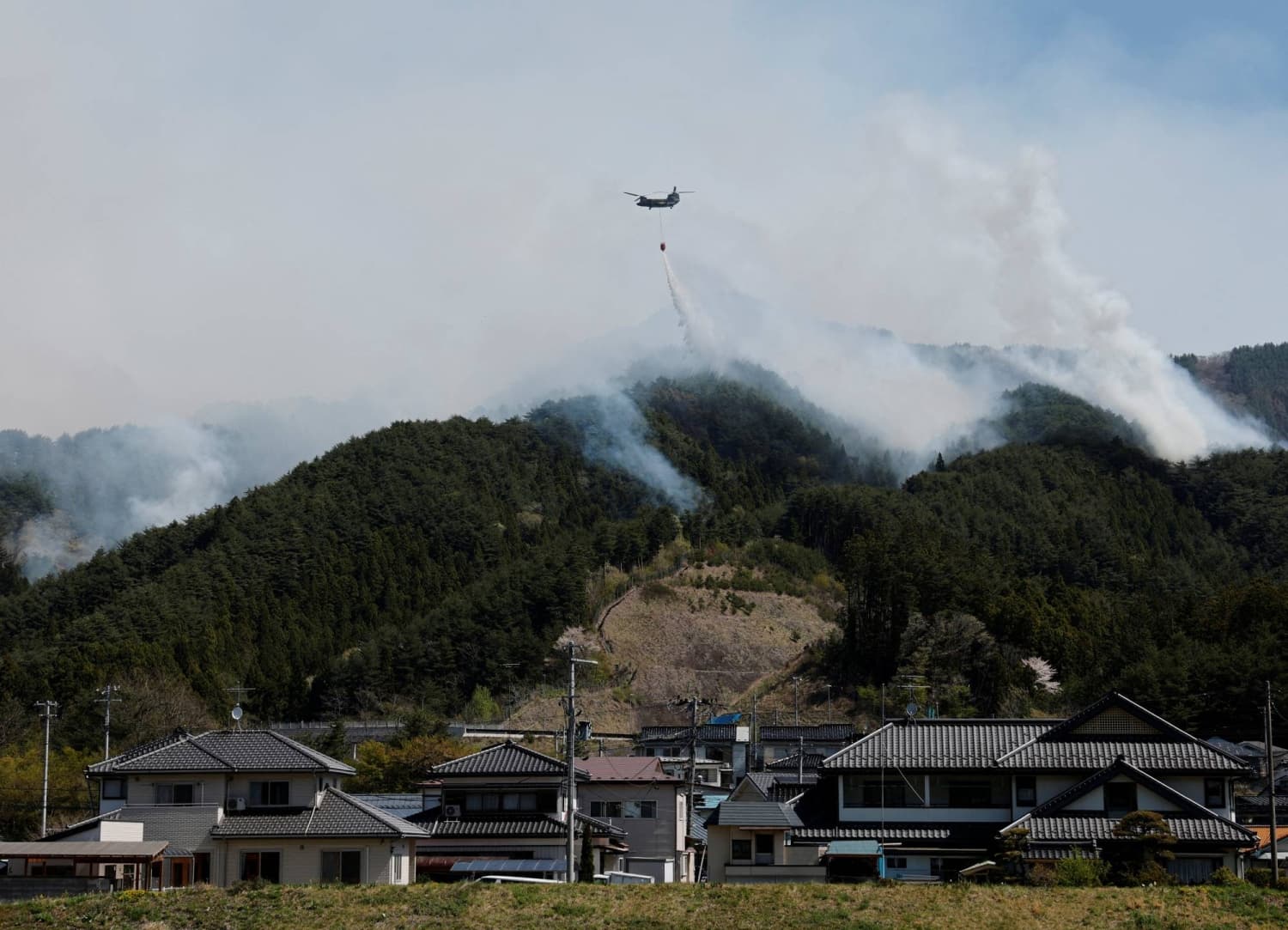 Iwate wildfire starting to be brought under control, authorities say