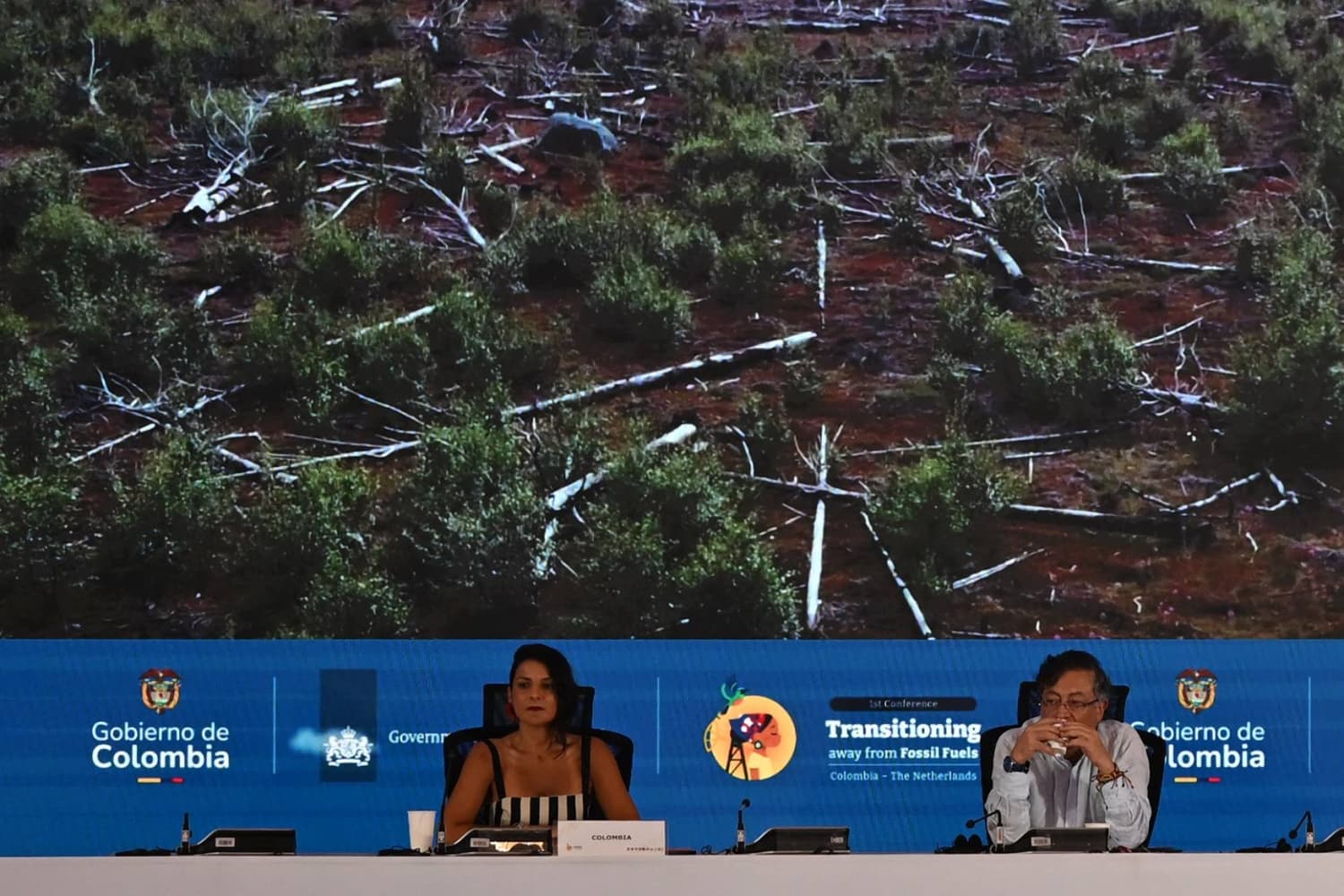 Nations urged to ‘go further’ as fossil fuel exit talks wrap in Colombia