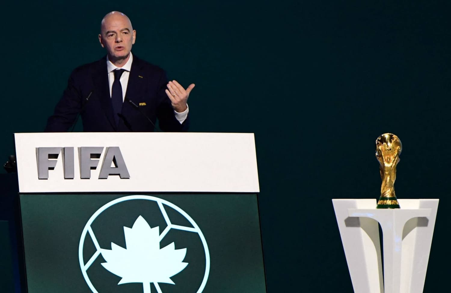 FIFA head Gianni Infantino confirms Iran will play World Cup matches in U.S.