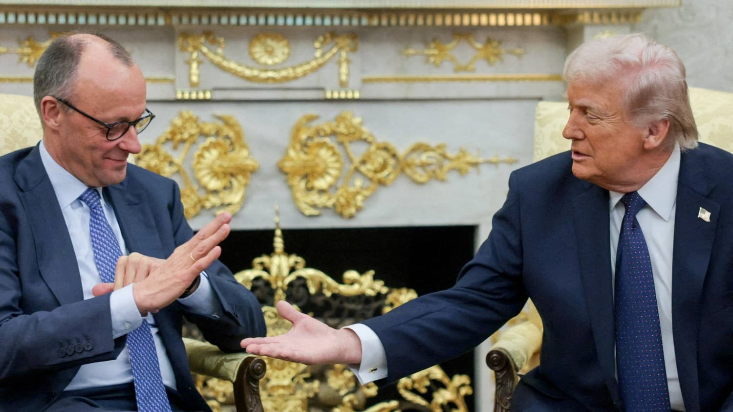 Germany's Merz says not ‘giving up on working with Donald Trump’