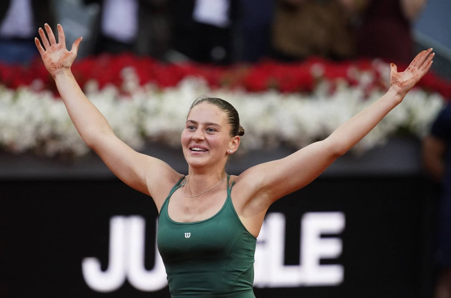 Kostyuk downs Andreeva to claim Madrid Open title