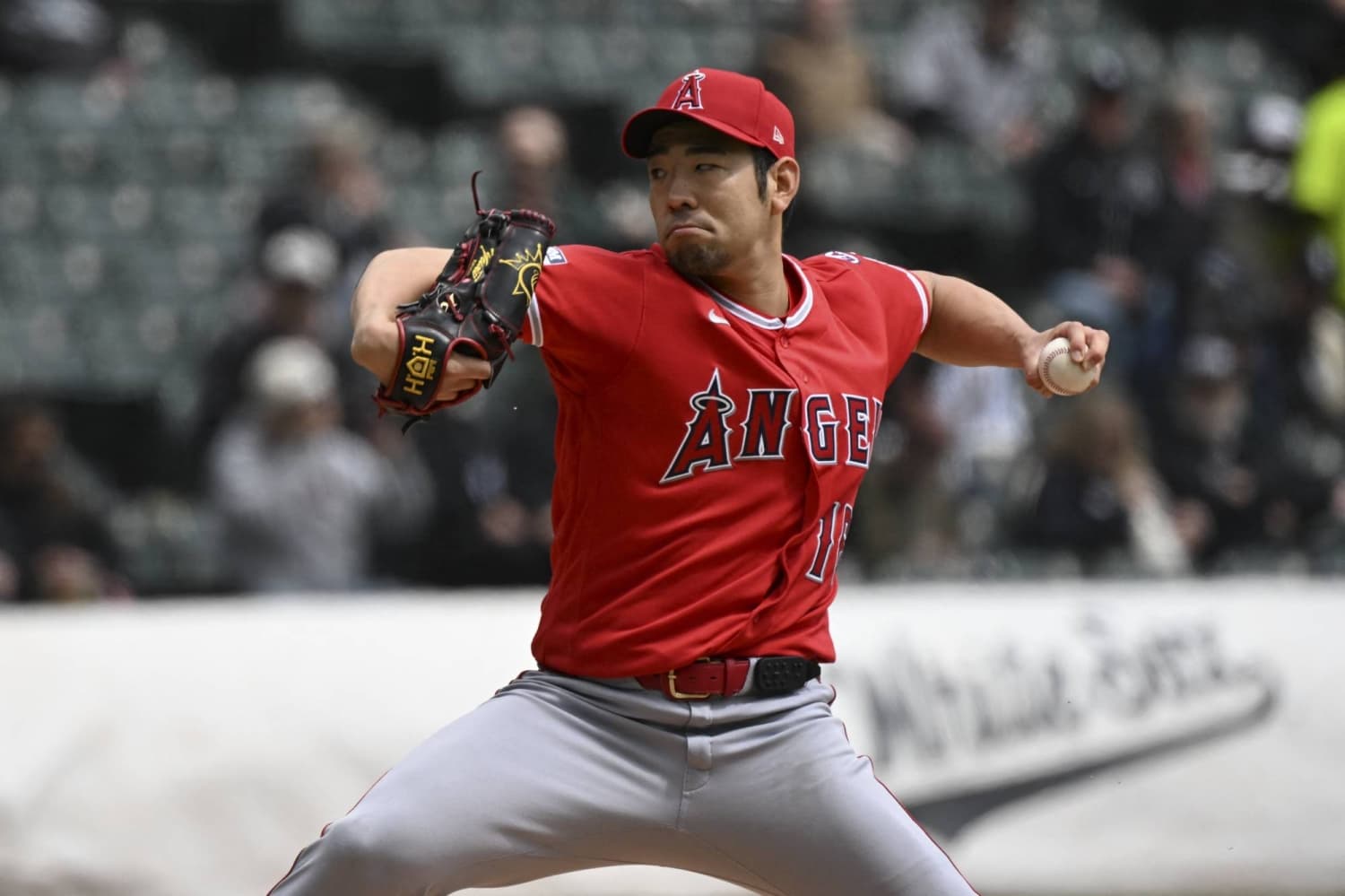 Angels place starting pitcher Yusei Kikuchi on injured list