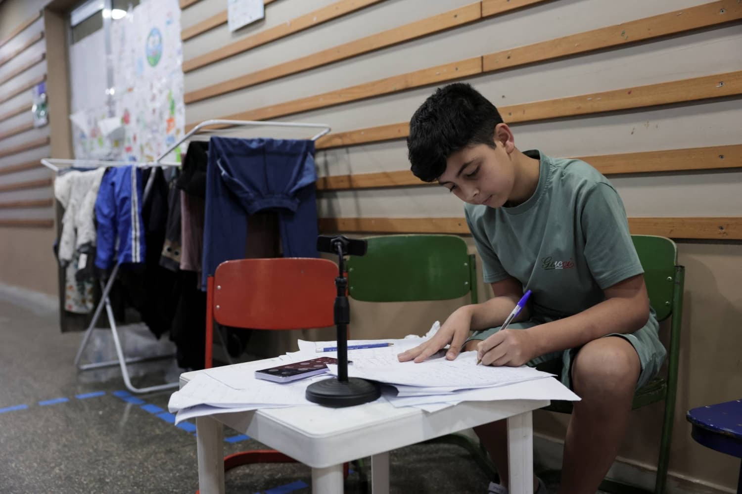 Beirut school converted to shelter becomes flash point for societal tensions