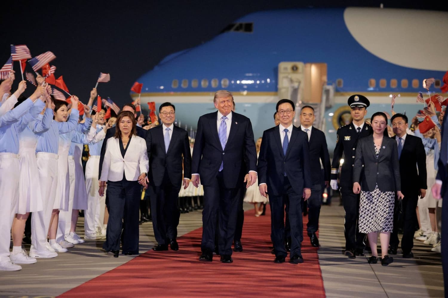 Trump makes historic visit to China ahead of crucial summit with Xi Jinping