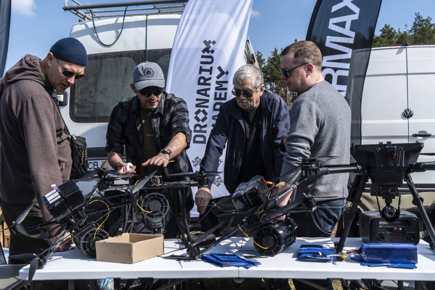 Ukraine Invests in Drone Swarms for Military Operations