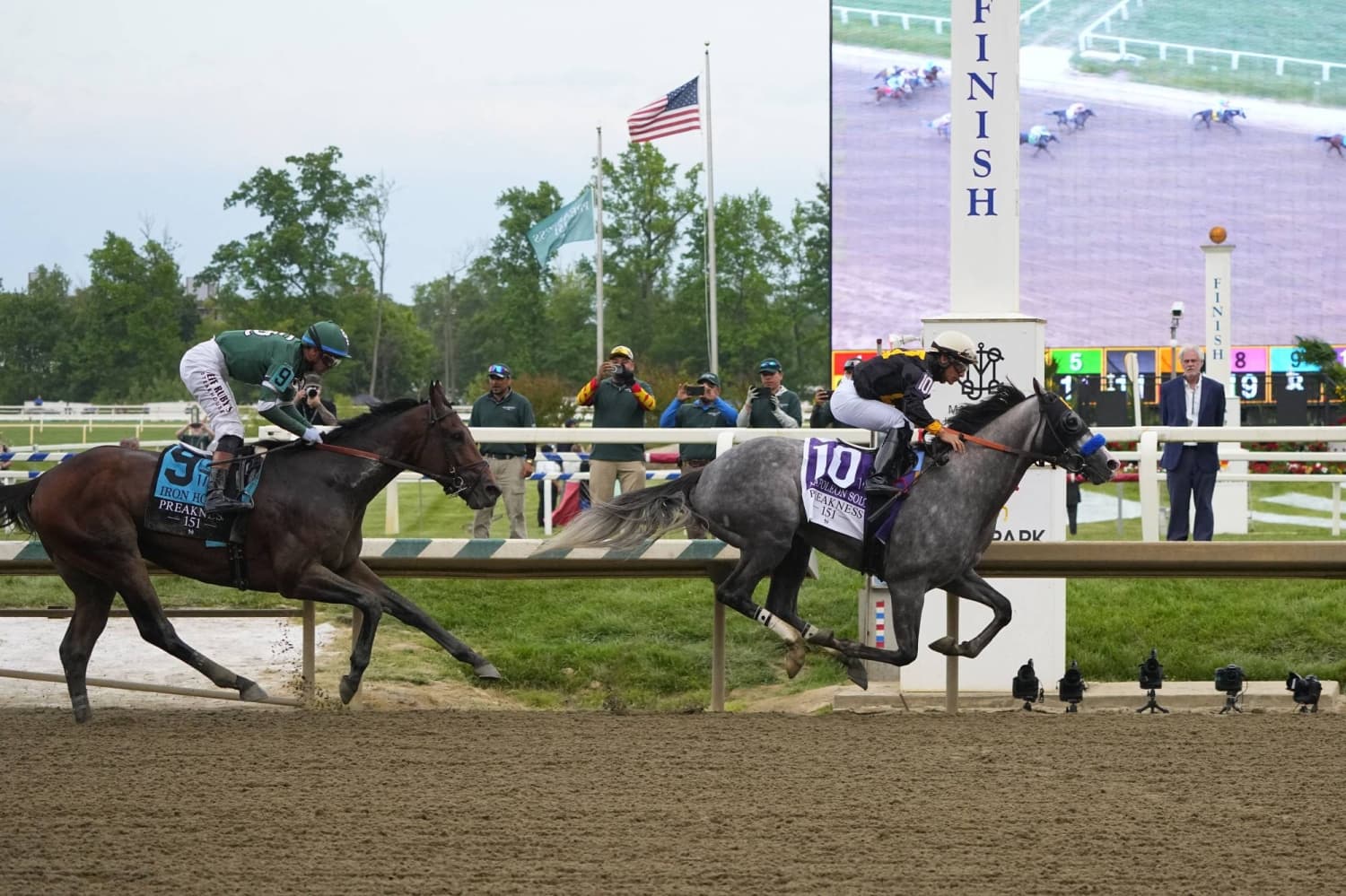 Napoleon Solo Claims Victory in 151st Preakness Stakes with Late Surge