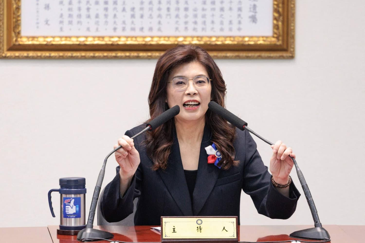 Taiwan's opposition leader expresses willingness to meet Trump during U.S. visit
