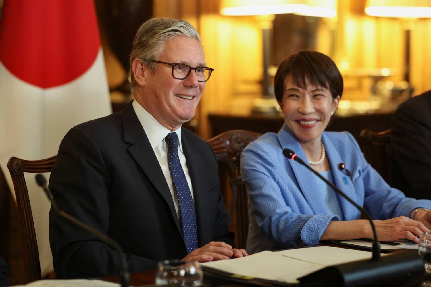 Takaichi and Starmer Discuss Strengthening Japan-U.K. Relations Towards a Quasi-Alliance
