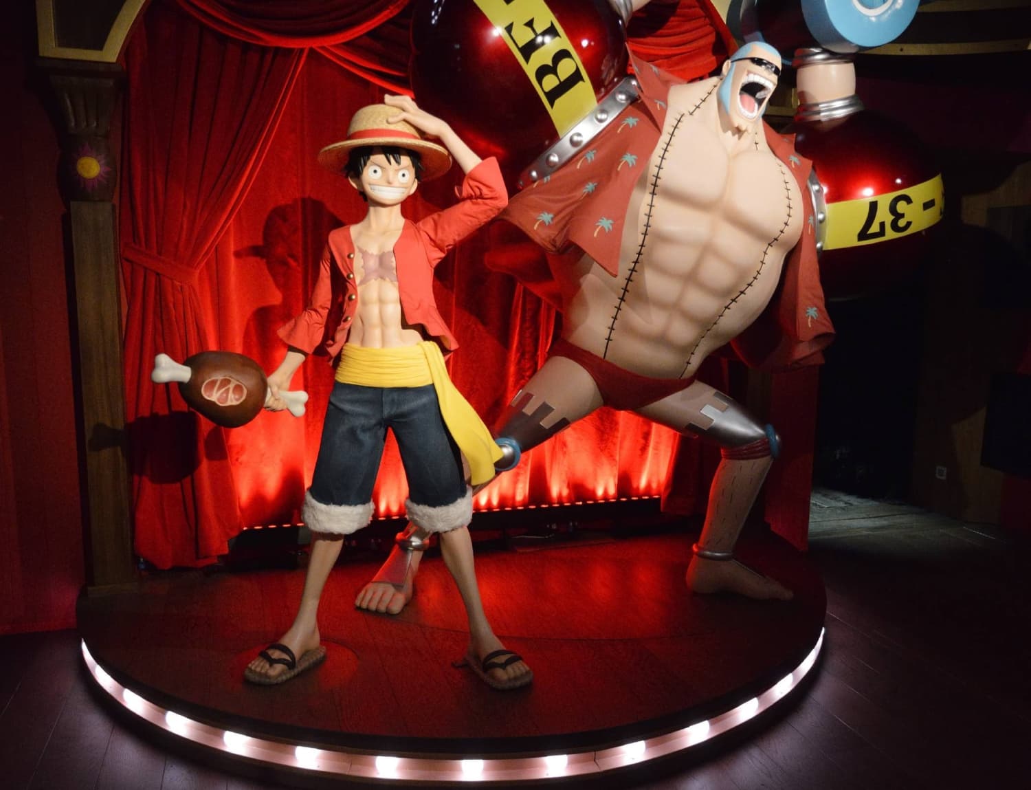 Characters from 'One Piece' manga debut at Paris' Grevin Wax Museum