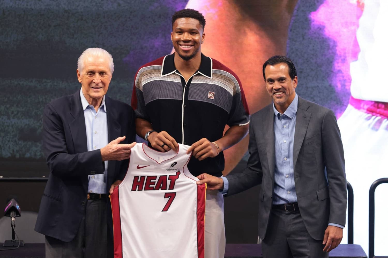 Giannis Antetokounmpo believes the Heat are the best path to another NBA championship